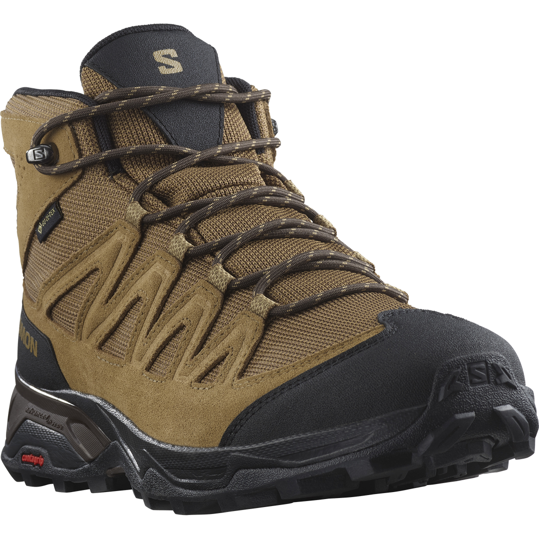 Salomon Mens X Ward Leather Mid GTX