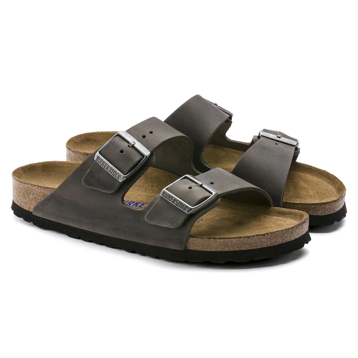 Birkenstock arizona real leather on sale