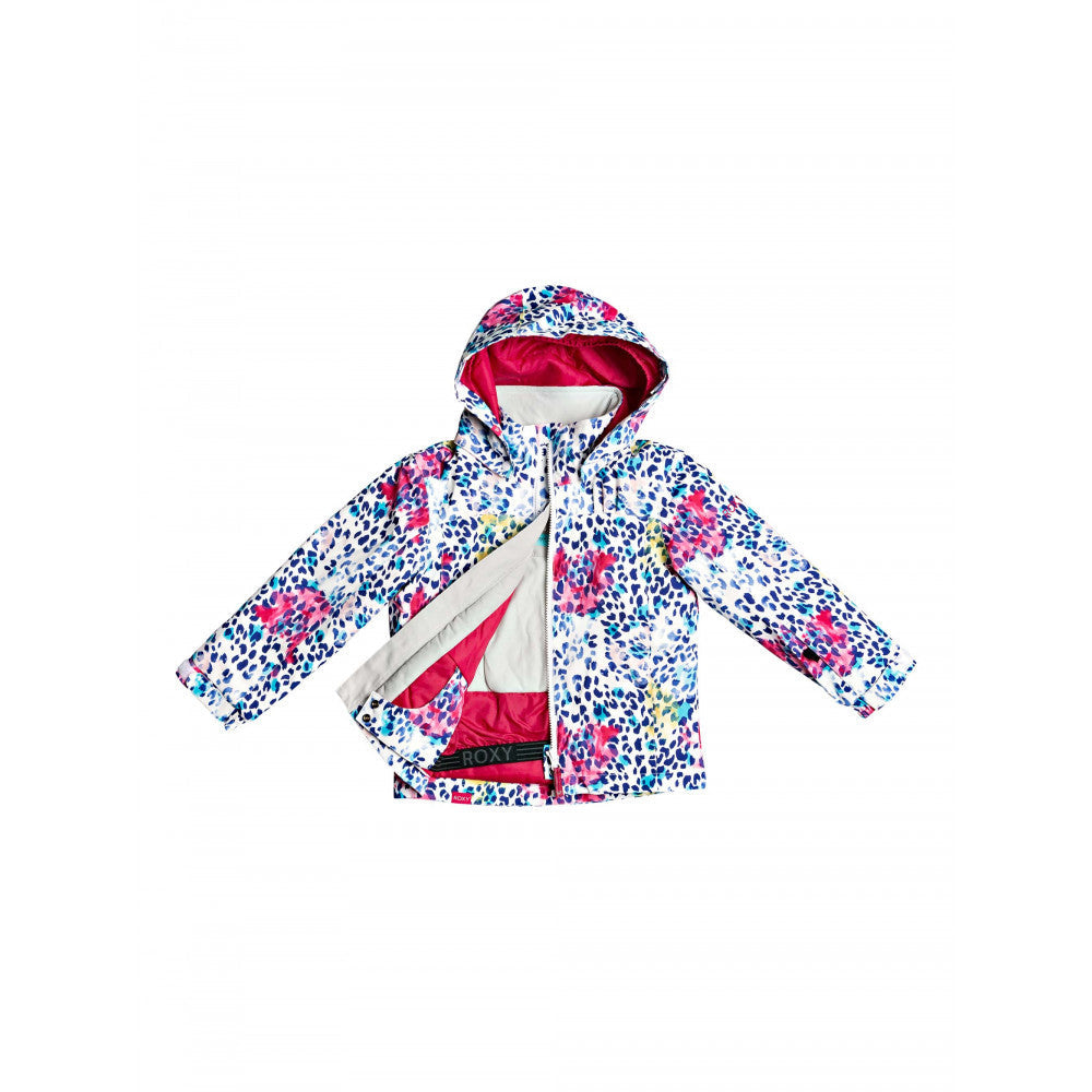 Roxy Mini Jetty Girl Jacket Larry Adler Ski Outdoor