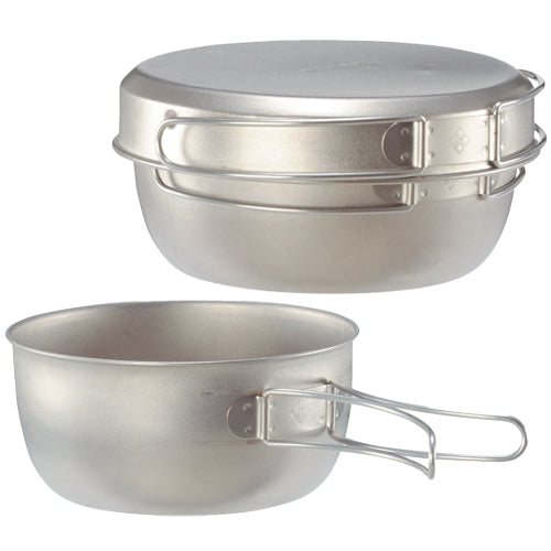 Montbell Titanium Bowl &amp; Dish Set