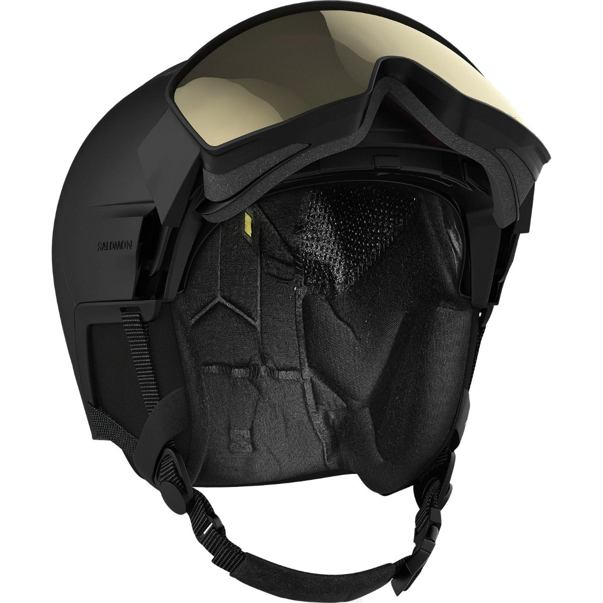 Salomon ski helmet with visor online